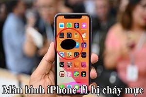 Màn hình iPhone 11 bị chảy mực: Nguyên nhân và xử lý ra sao?