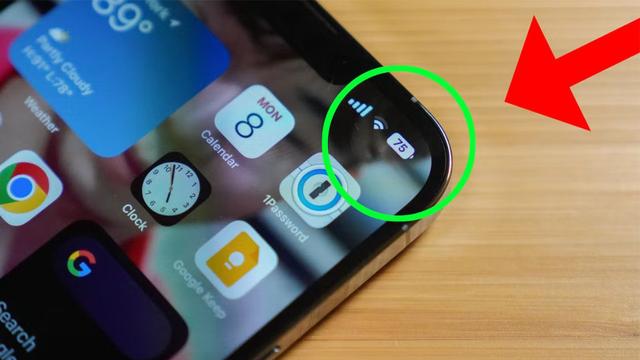 Thay pin iPhone không hiện phần trăm pin có sao không?