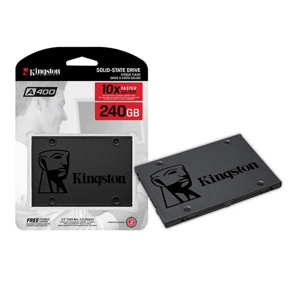 Thay ổ cứng SSD 240GB Kingston A400 Sata III