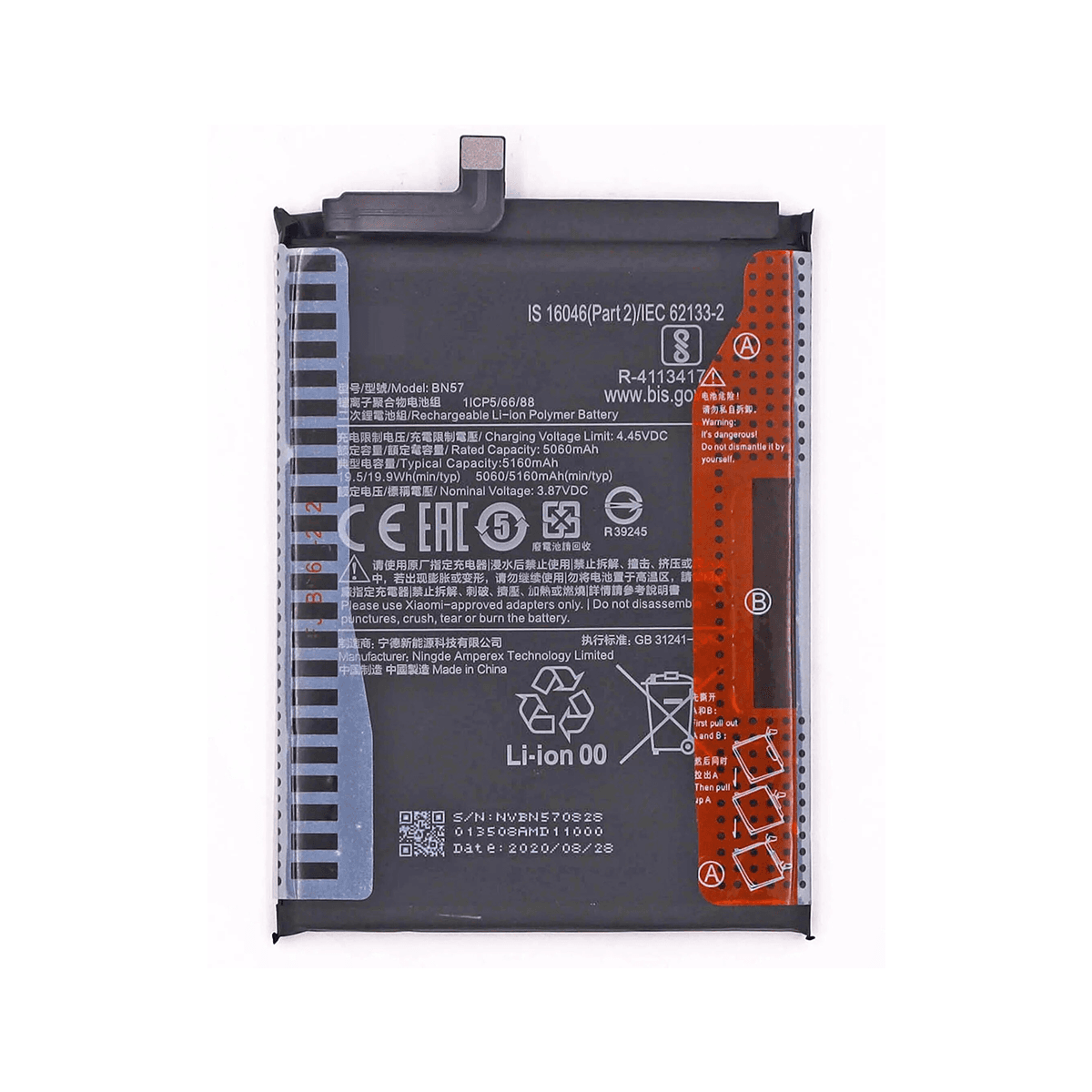 Thay pin Xiaomi POCO X3 NFC