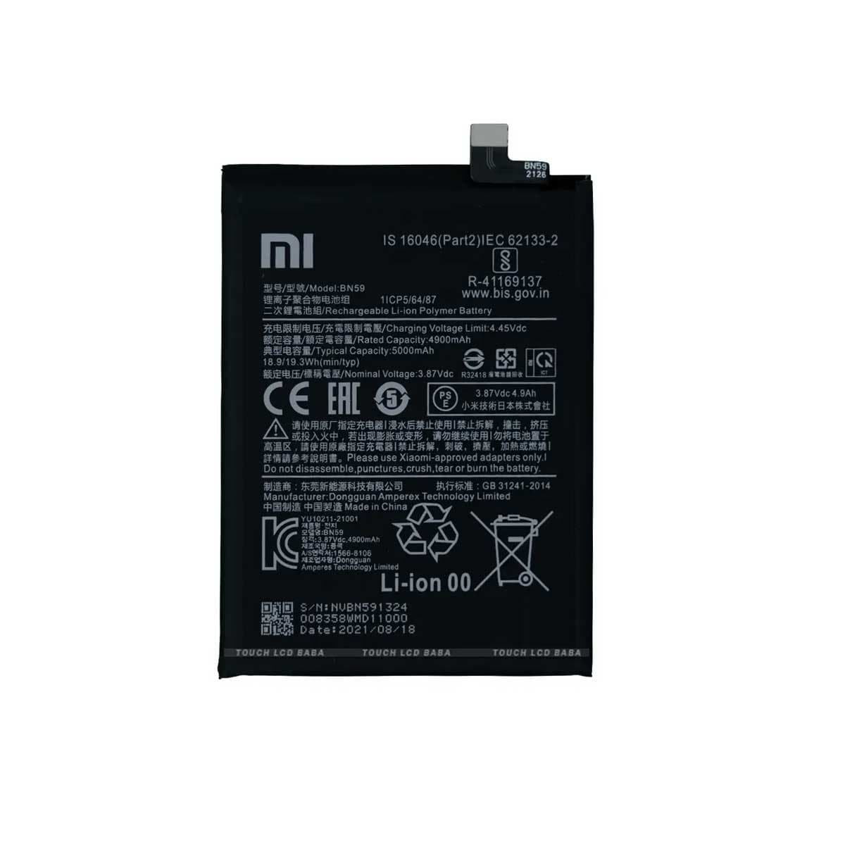 Thay pin Xiaomi Redmi Note 10
