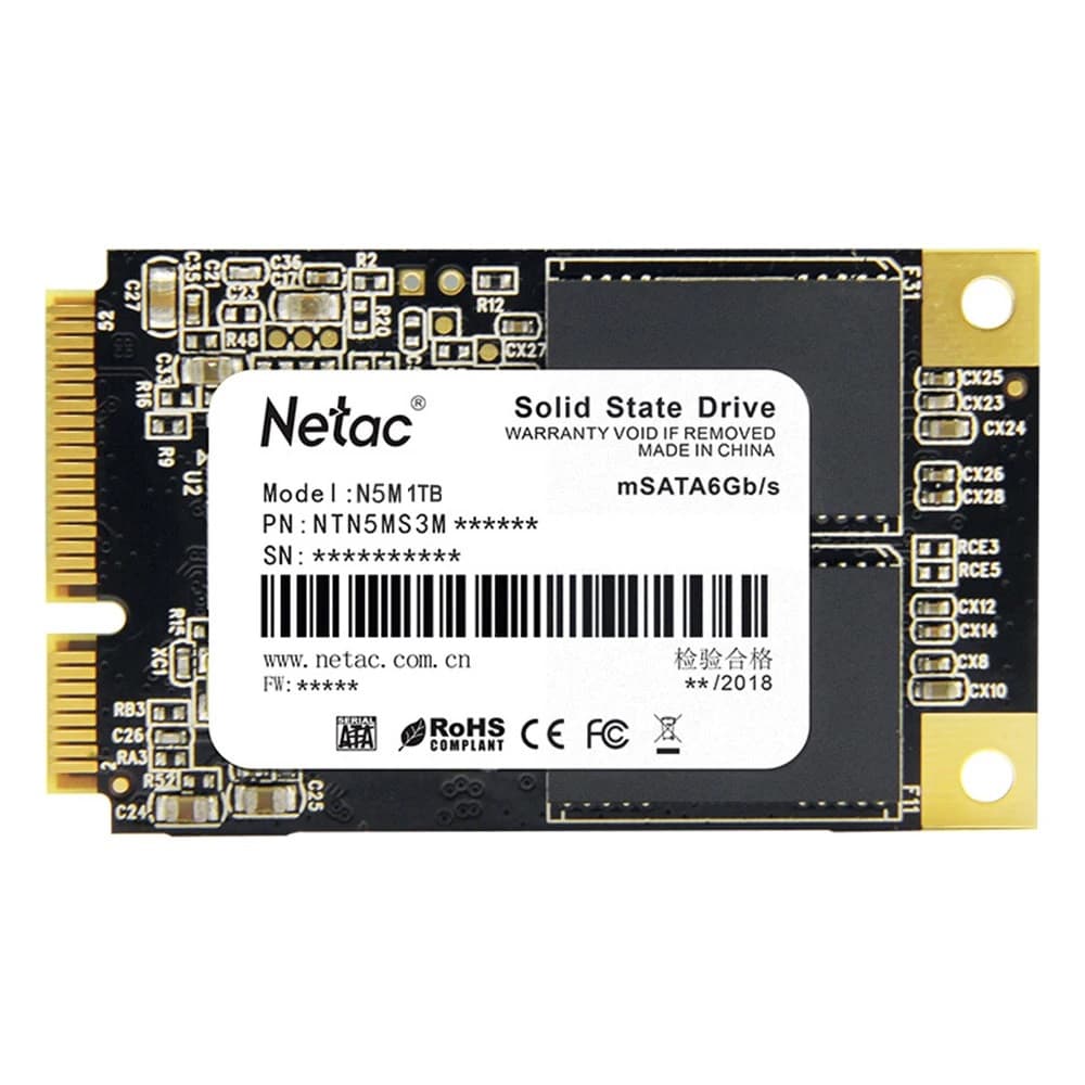 Thay ổ cứng SSD MSATA 128GB NETAC N5M