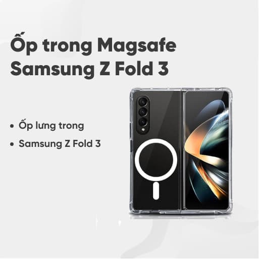 Ốp trong Magsafe SS Z Fold 3