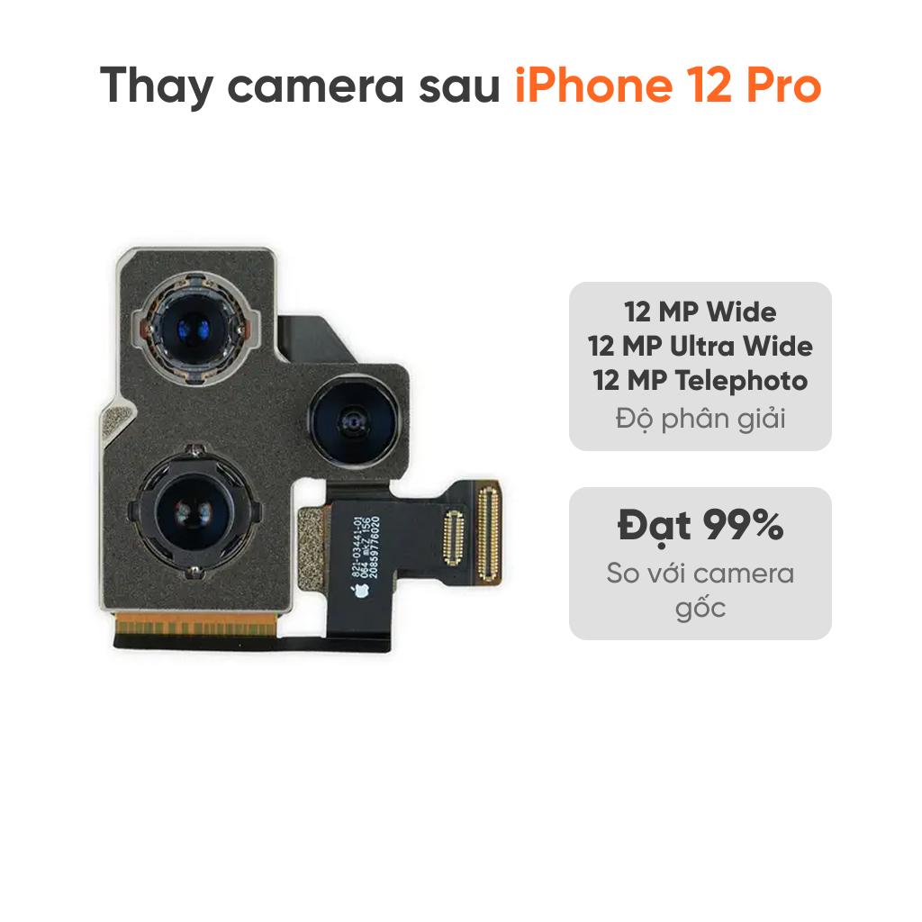 Thay camera sau iPhone 12 Pro
