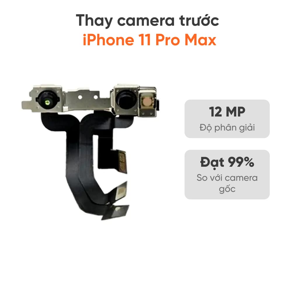 Thay camera trước iPhone 11 Pro Max