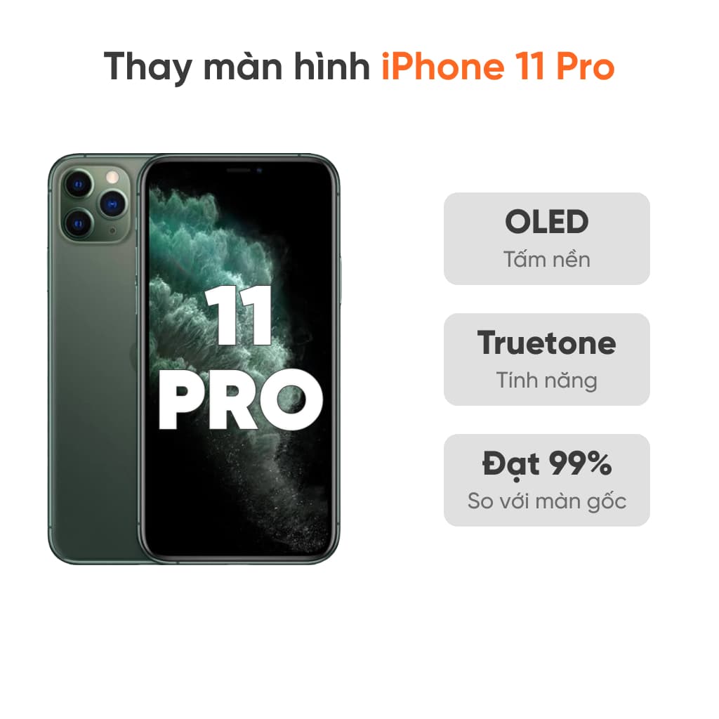 Thay màn hình iPhone 11 Pro