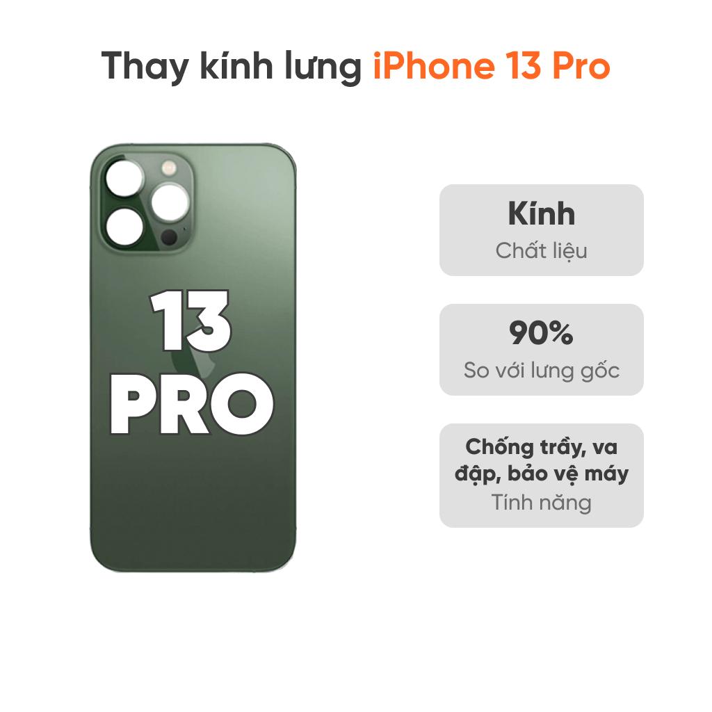 Thay kính lưng iPhone 13 Pro
