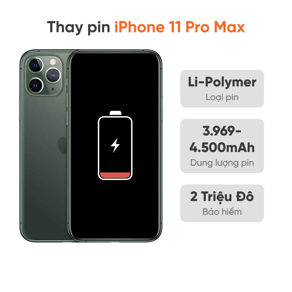Thay pin iPhone 11 Pro Max