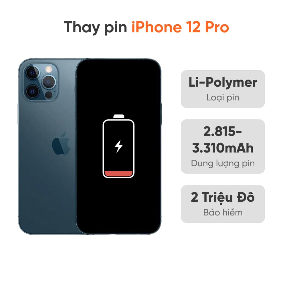Thay pin iPhone 12 Pro