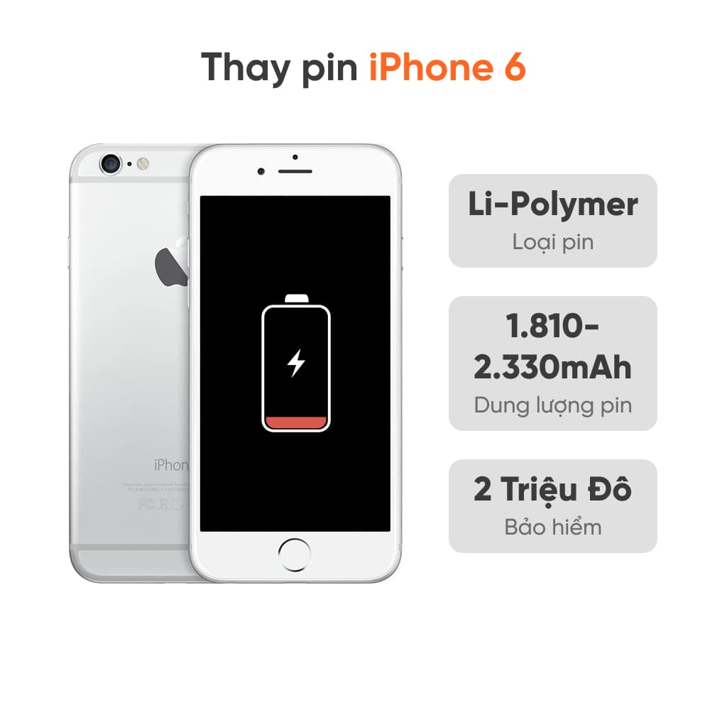 Thay pin iPhone 6