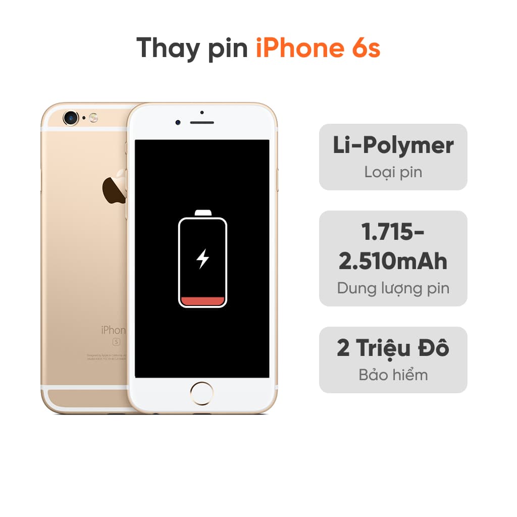 Thay pin iPhone 6s