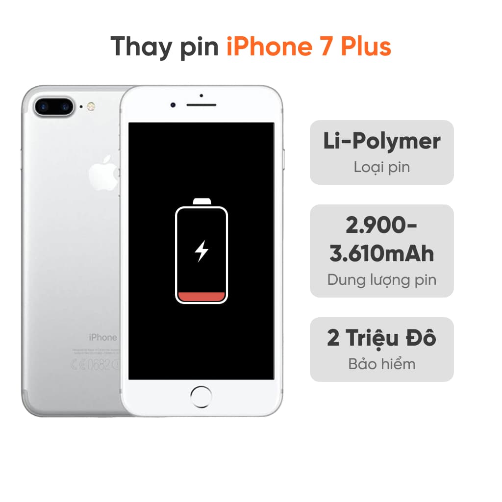 Thay pin iPhone 7 Plus