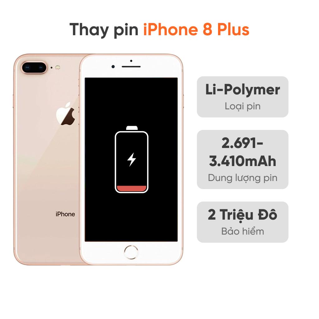 Thay pin iPhone 8 Plus