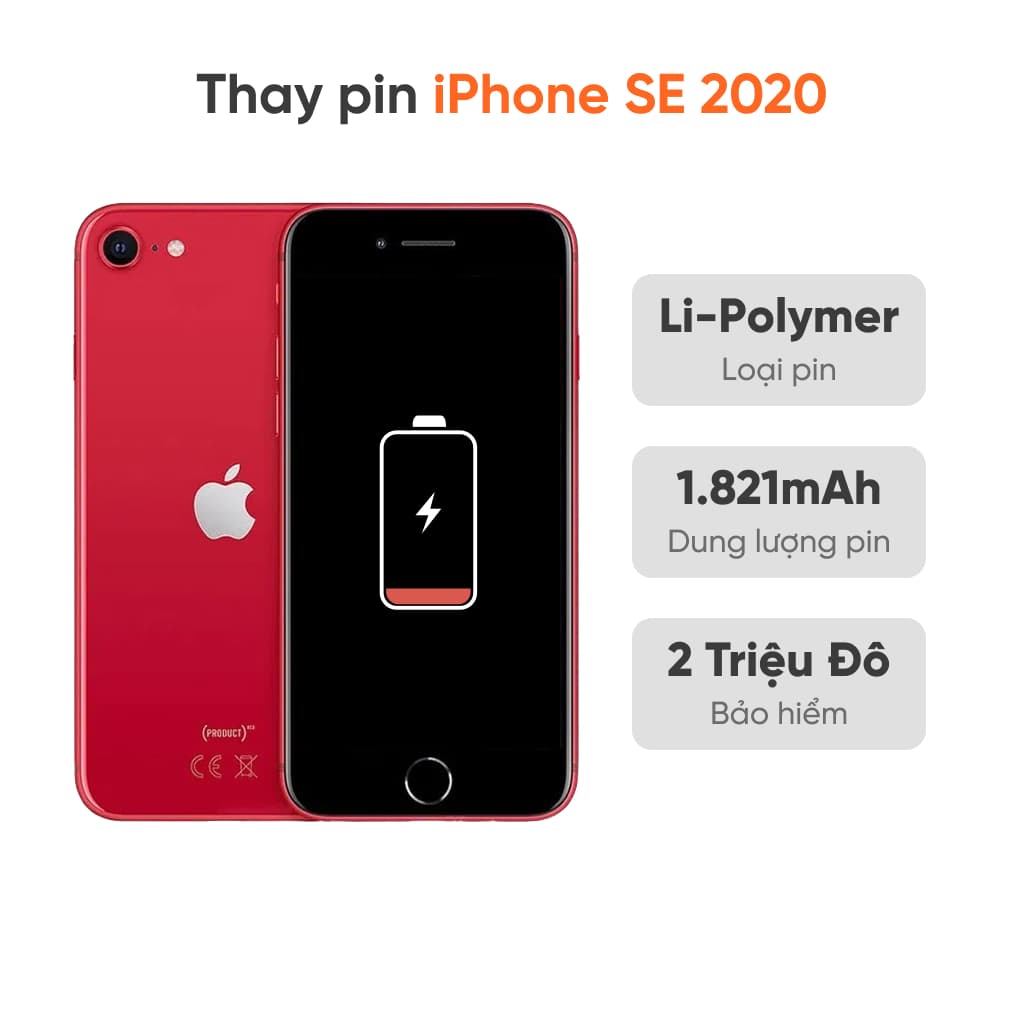 Thay pin iPhone SE 2020
