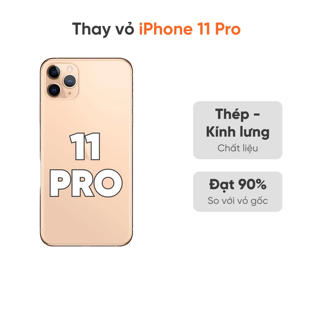 Thay vỏ iPhone 11 Pro loại XFIX