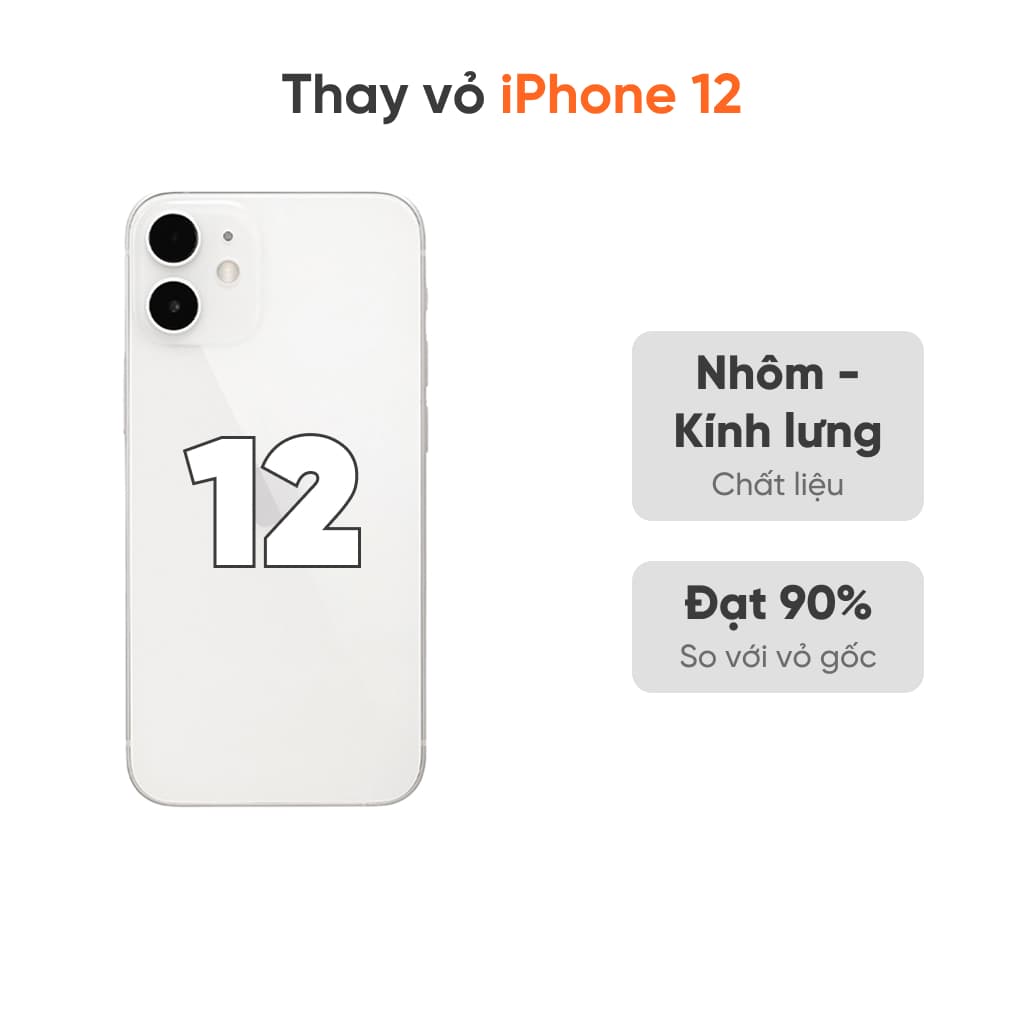 Thay vỏ iPhone 12 5G loại XFIX