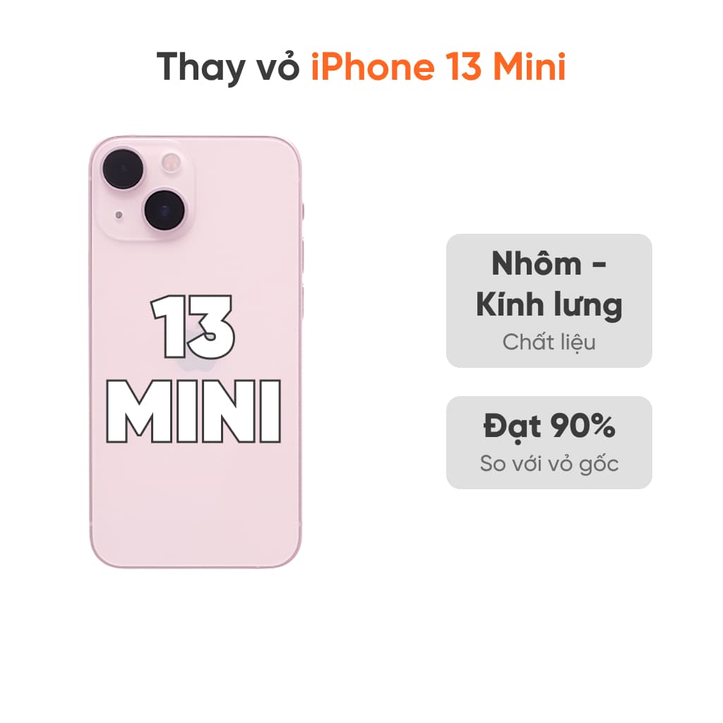 Thay vỏ iPhone 13 Mini 5G loại XFIX