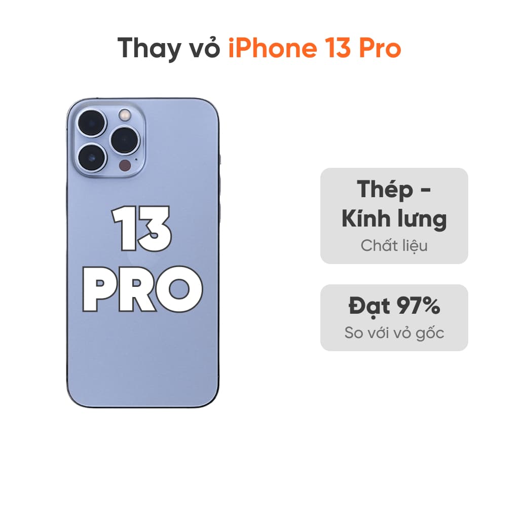 Thay vỏ iPhone 13 Pro 5G loại XFIX