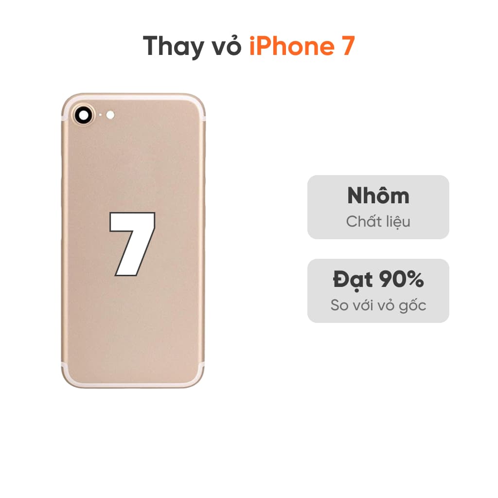 Thay vỏ iPhone 7