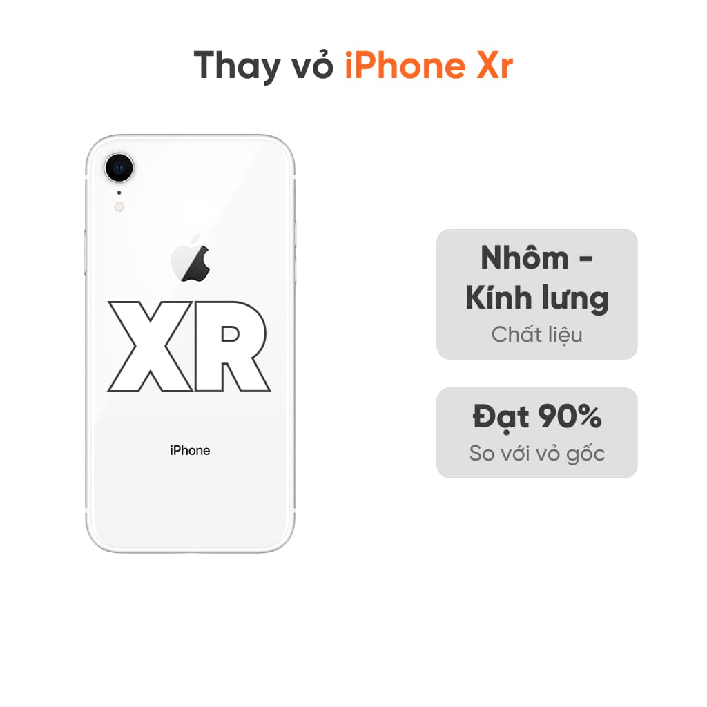 Thay vỏ iPhone XR loại XFIX