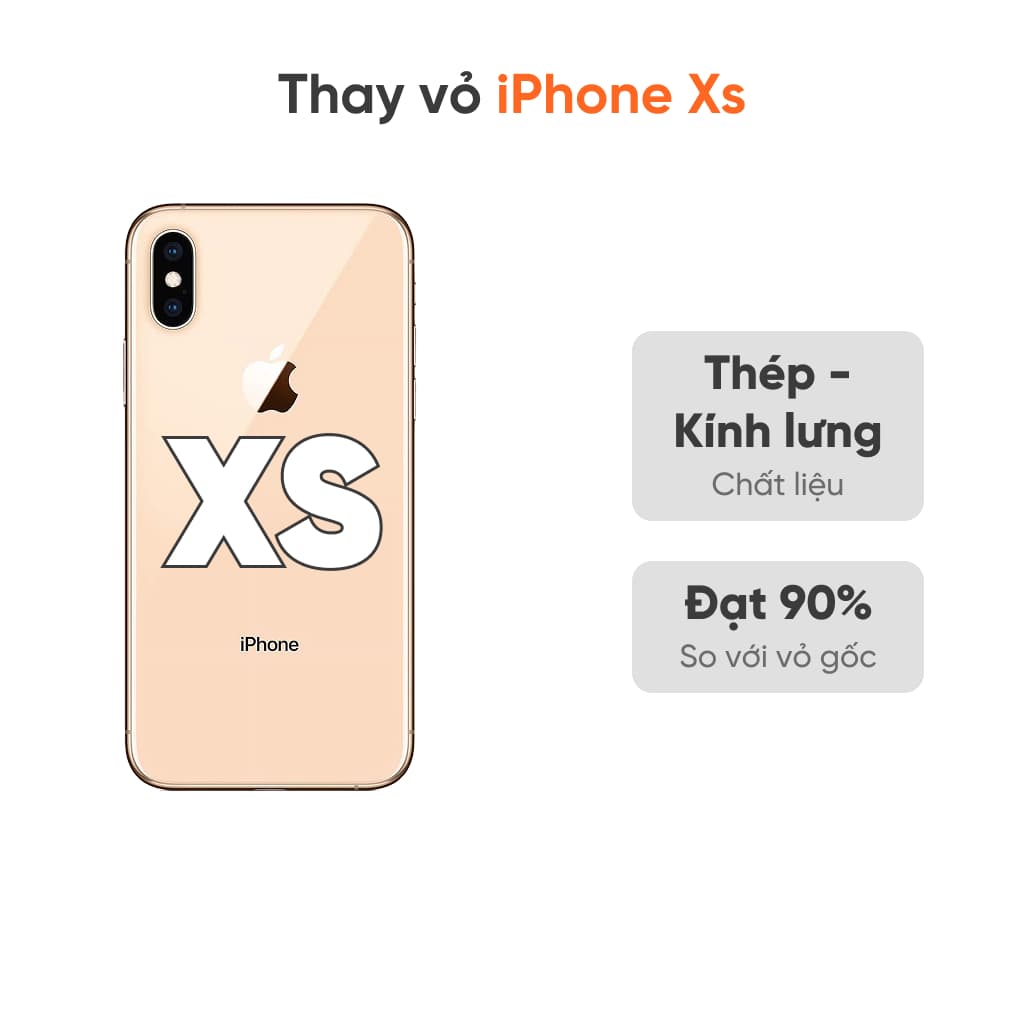 Thay vỏ iPhone Xs loại XFIX