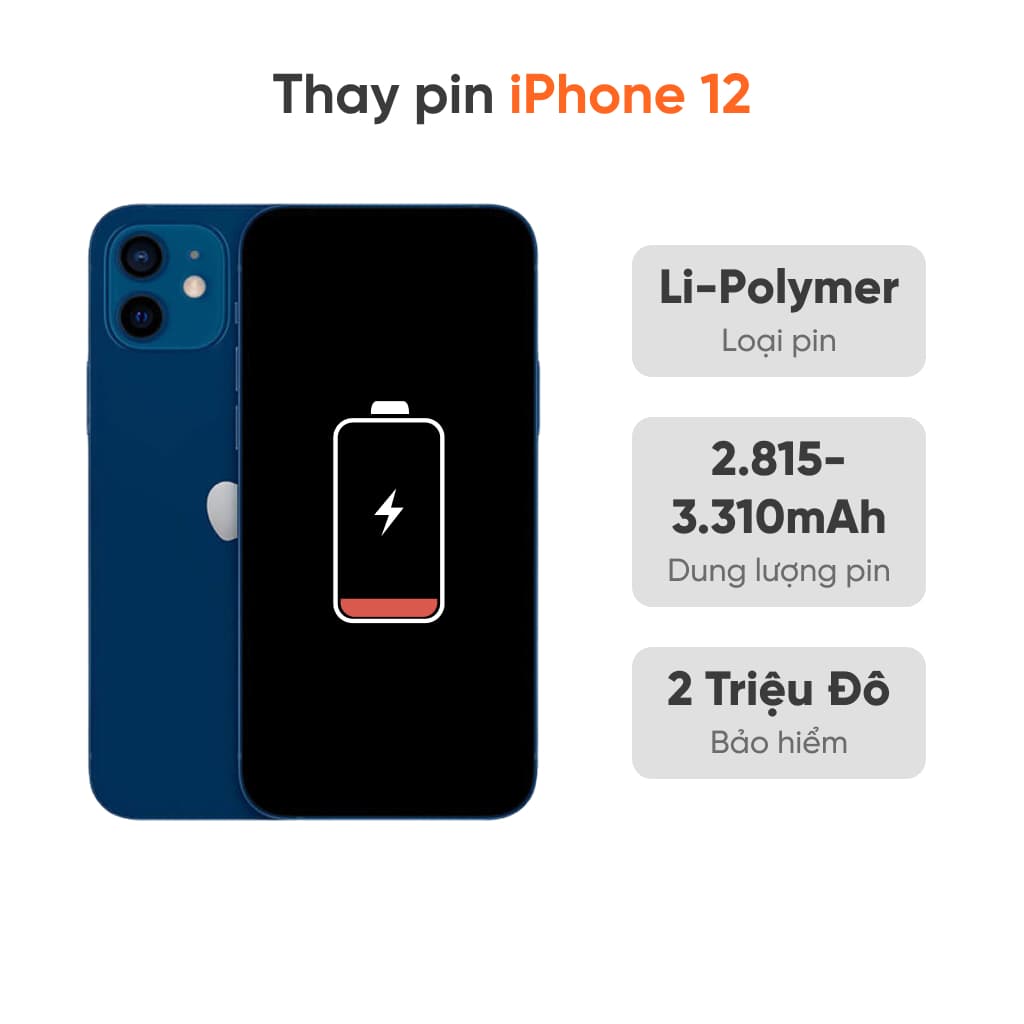 Thay pin iPhone 12