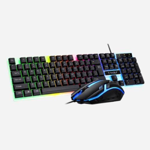 Bộ Bàn Phím T-WOLF TF230 LED FV