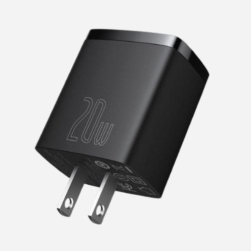 Dock sạc Baseus nhanh 20W USB + C Đen
