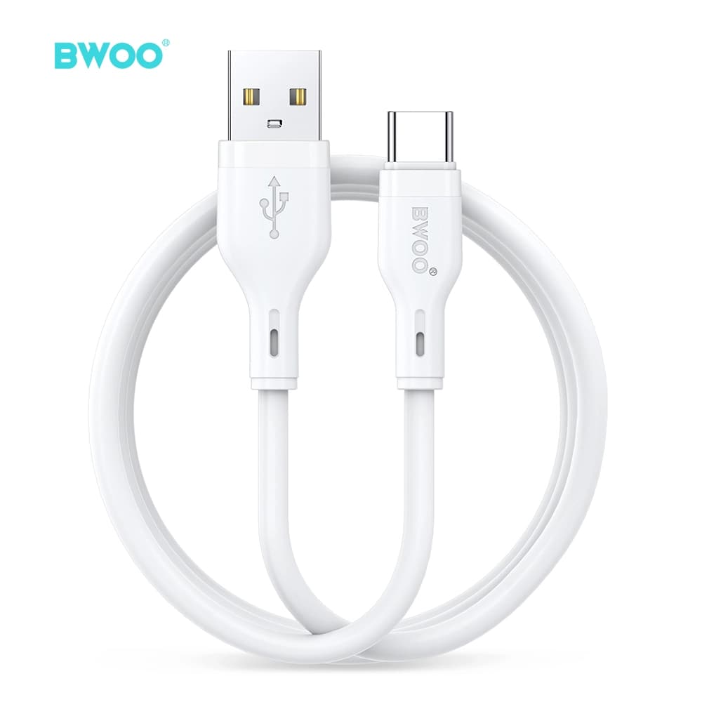 Cáp sạc BWOO USB to Type C X286C 1M Trắng