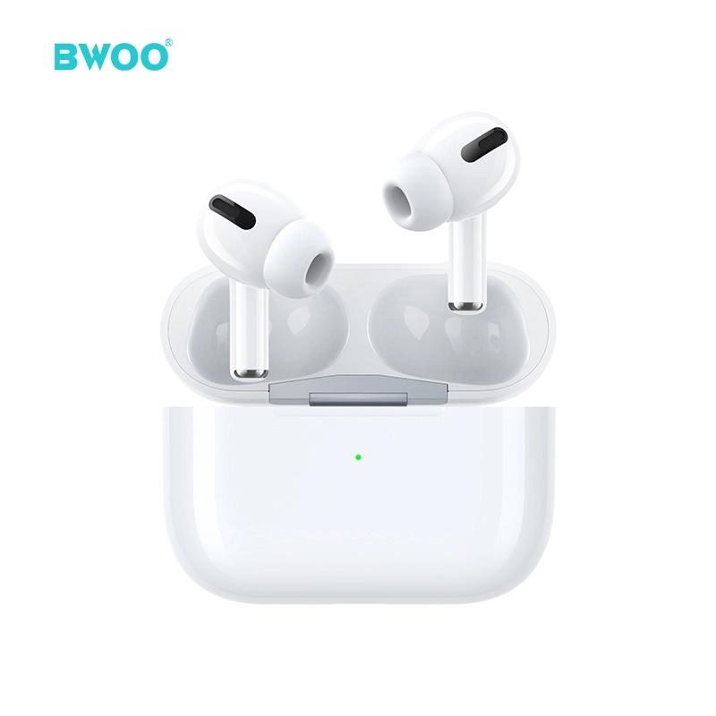 Tai nghe Chính hãng BWOO Bluetooth ANC BW3 Chính hãng BWOO Trắng
